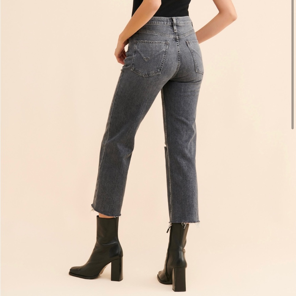 Remi High-Rise Straight Crop Jean